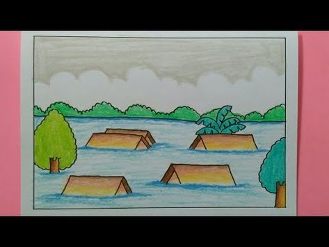 Detail Gambar Lukisan Banjir Nomer 10