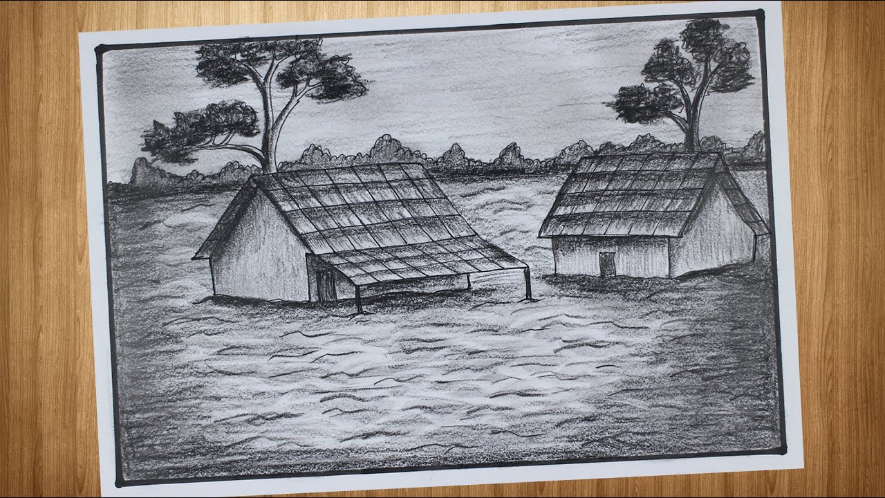 Detail Gambar Lukisan Banjir Nomer 4