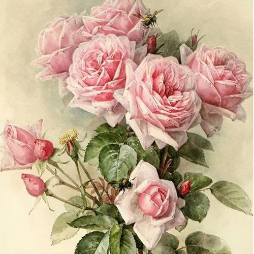 Detail Gambar Lukisan Bunga Berwarna Nomer 29