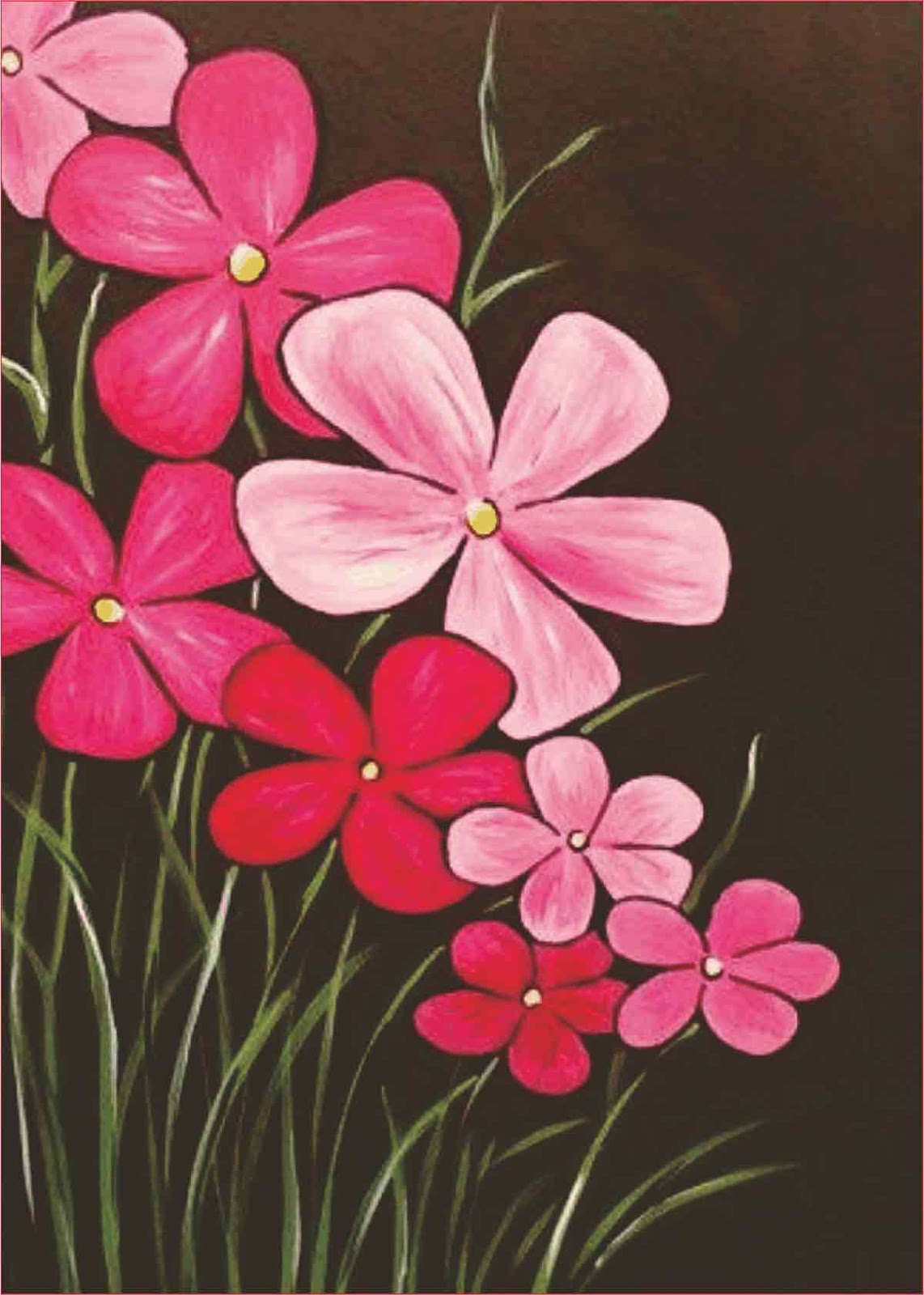 Detail Gambar Lukisan Bunga Cantik Dan Indah Nomer 11