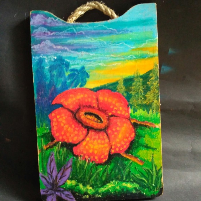 Detail Gambar Lukisan Bunga Dari Talenan Nomer 6
