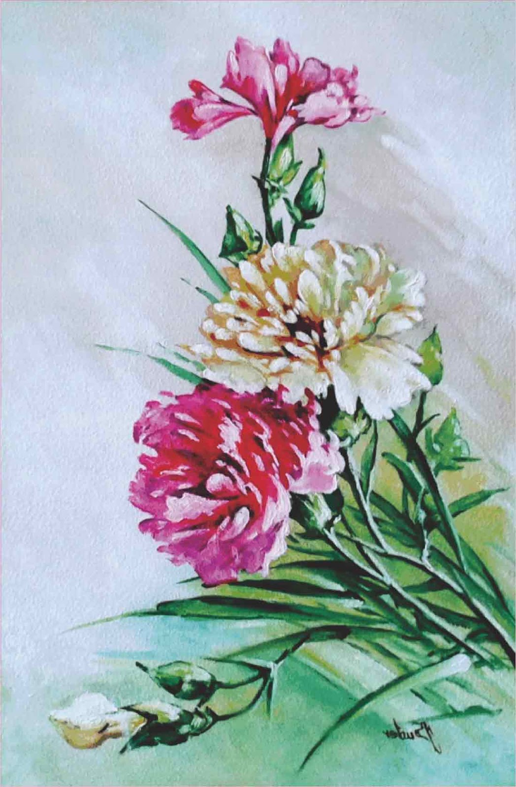 Detail Gambar Lukisan Bunga Gambar Bunga Nomer 23