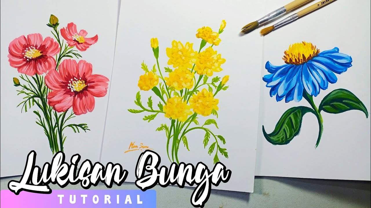 Detail Gambar Lukisan Bunga Gambar Bunga Nomer 32