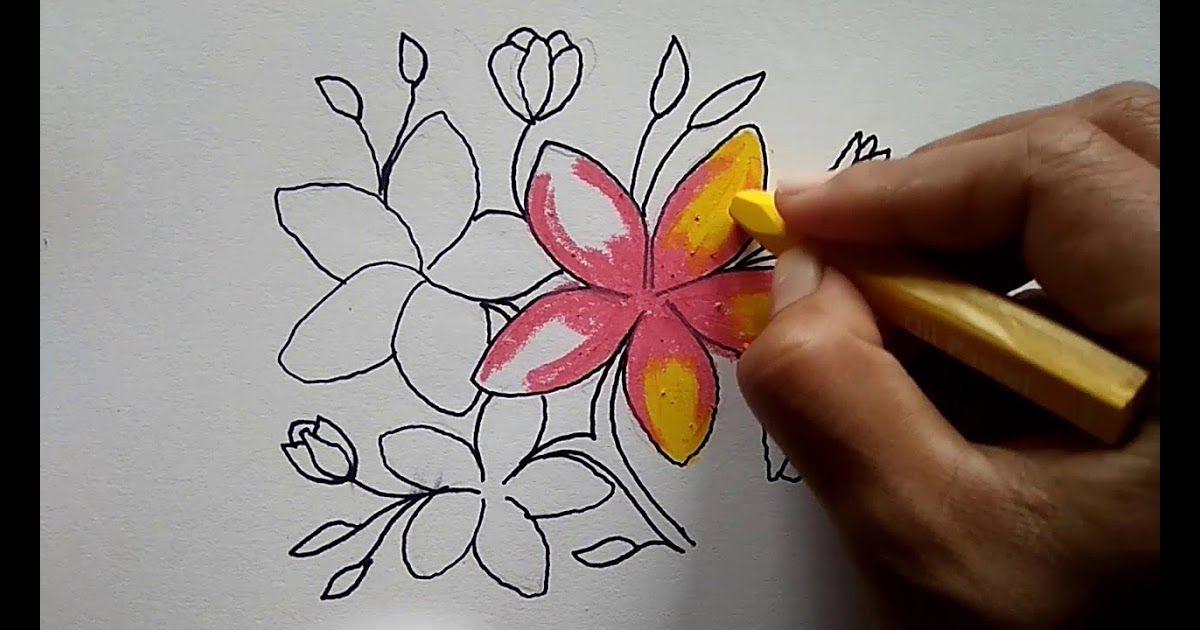 Detail Gambar Lukisan Bunga Gambar Bunga Kamboja Kartun Nomer 19