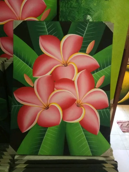 Detail Gambar Lukisan Bunga Kamboja Jepang Nomer 11