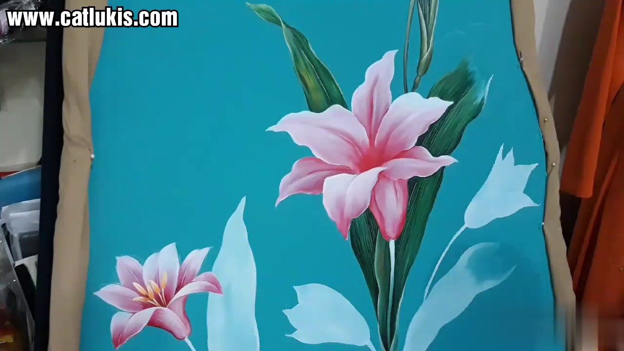 Detail Gambar Lukisan Bunga Lily Nomer 32