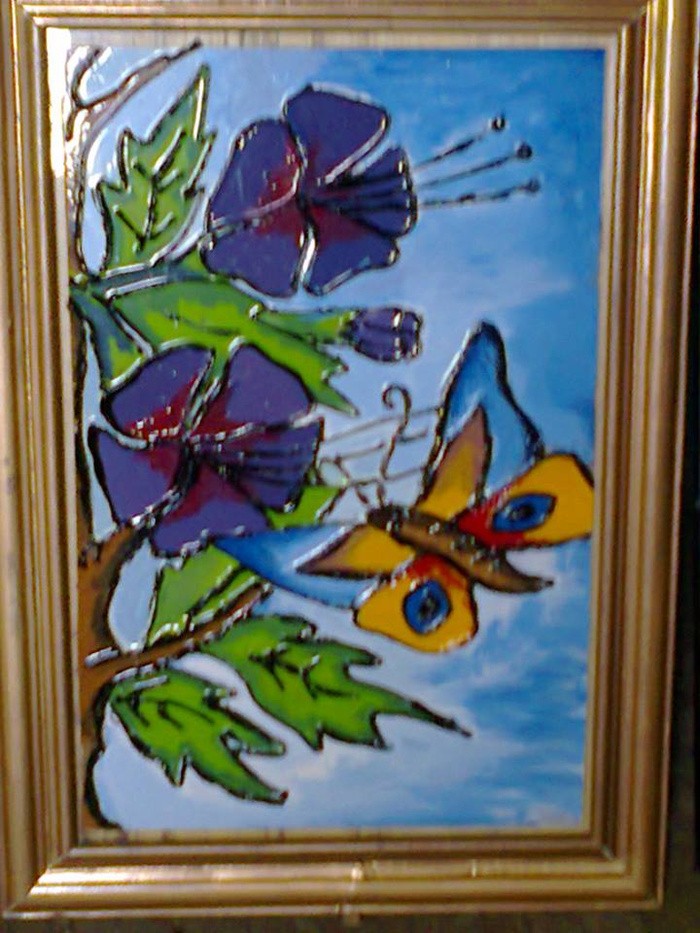 Detail Gambar Lukisan Bunga Lukisan Bunga Pada Kaca Nomer 33