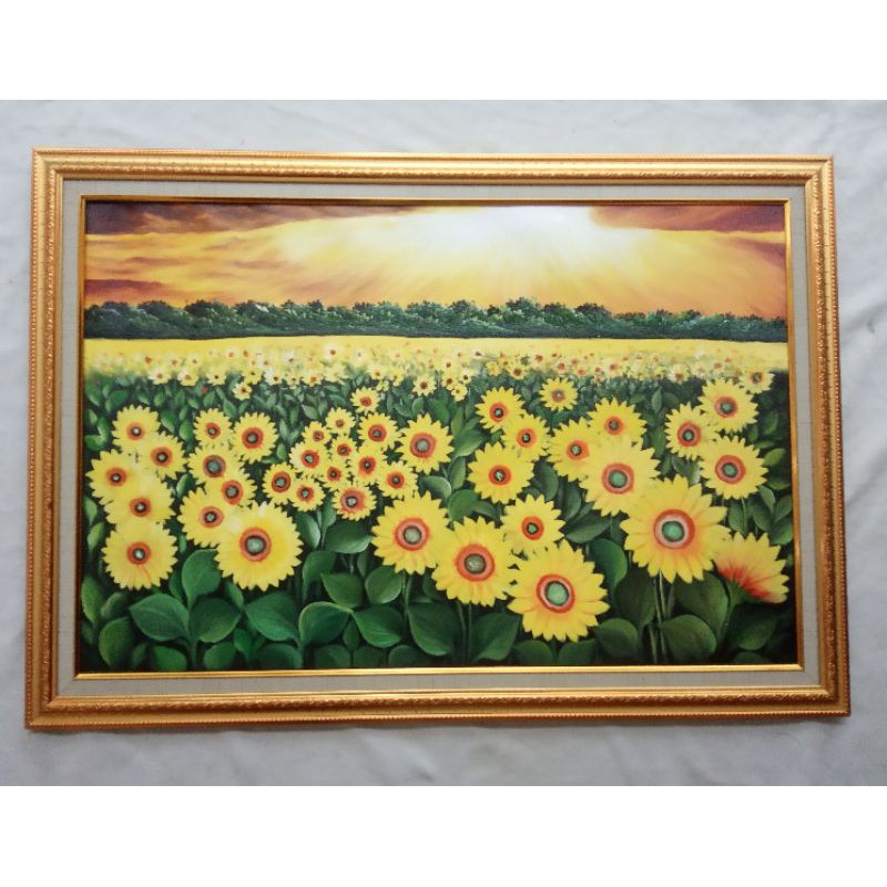 Detail Gambar Lukisan Bunga Matahari Nomer 27