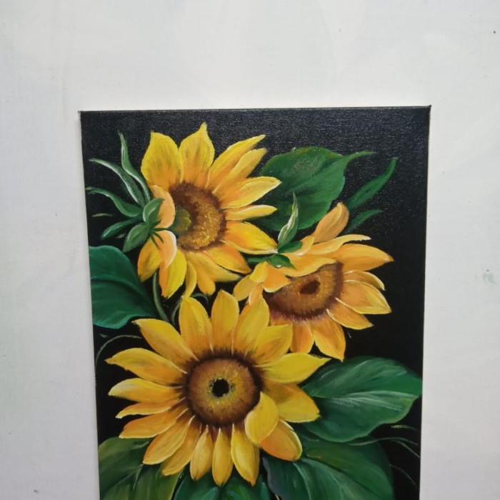 Detail Gambar Lukisan Bunga Matahari Nomer 5