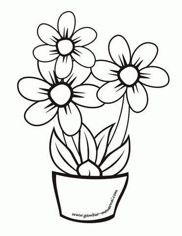 Detail Gambar Lukisan Bunga Mudah Digambar Nomer 21