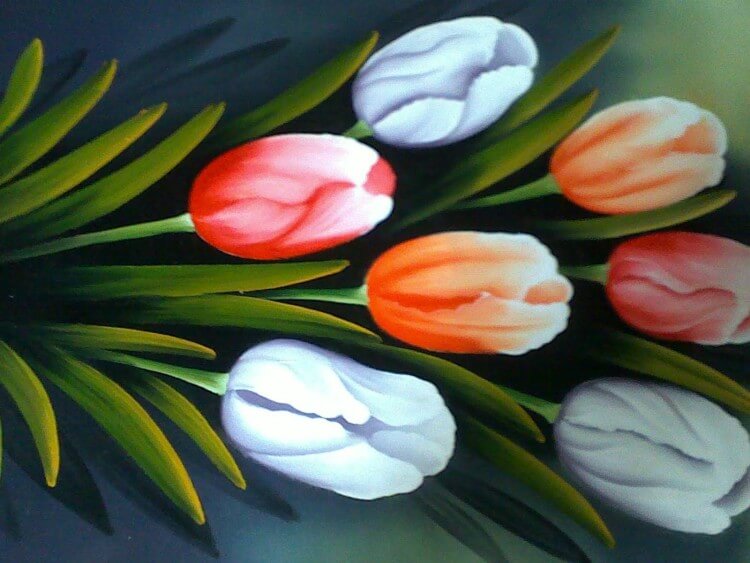 Detail Gambar Lukisan Bunga Mudah Digambar Nomer 44