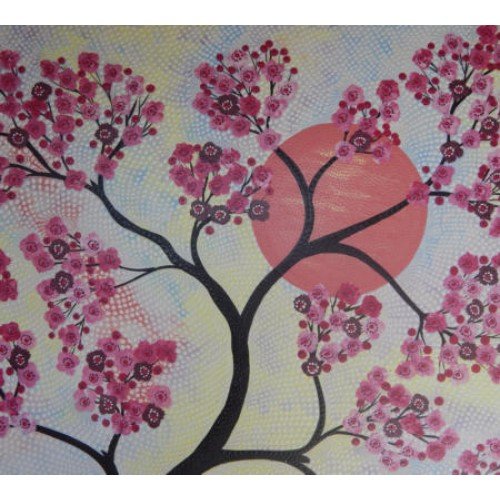 Detail Gambar Lukisan Bunga Sakura Nomer 16