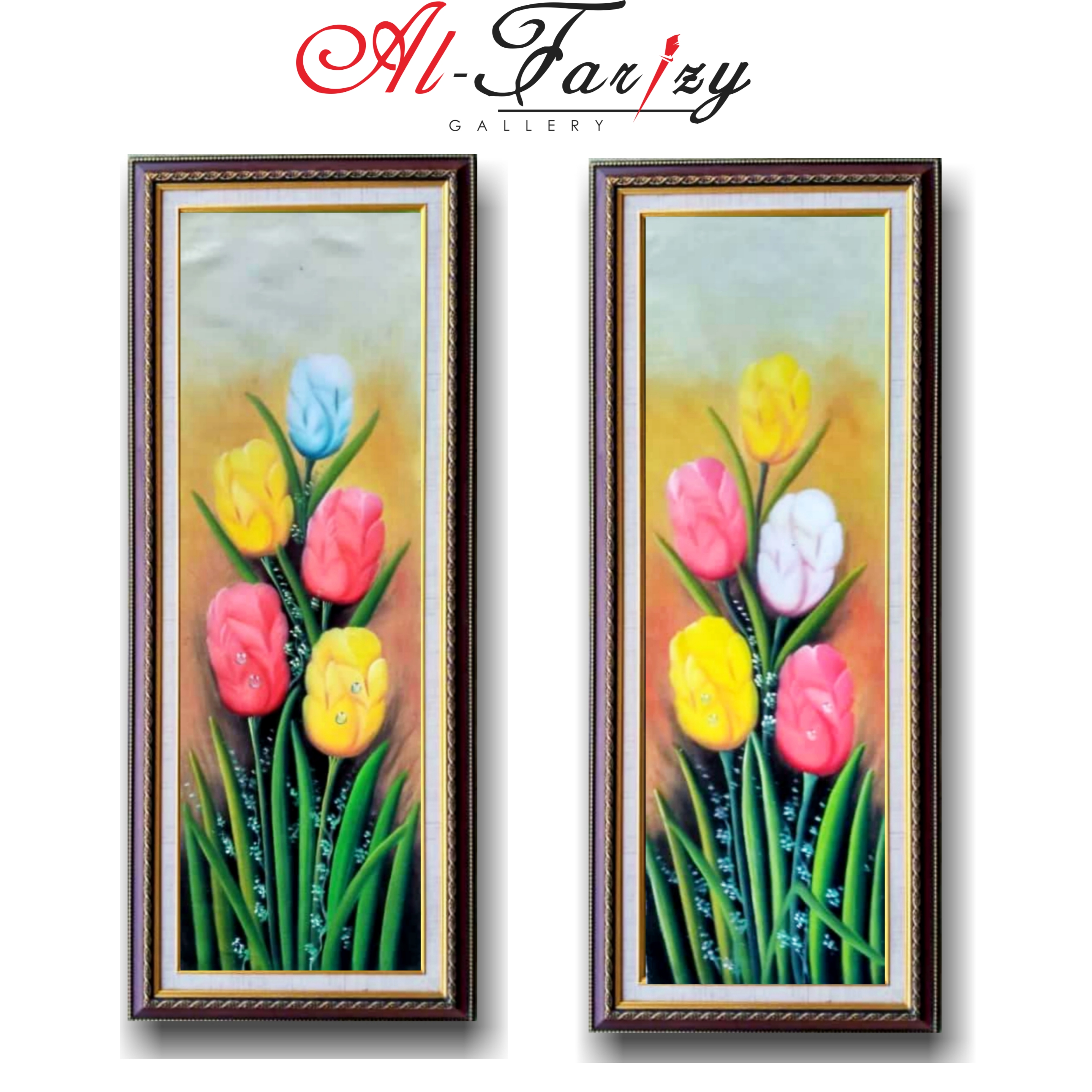 Detail Gambar Lukisan Bunga Tulip Nomer 12