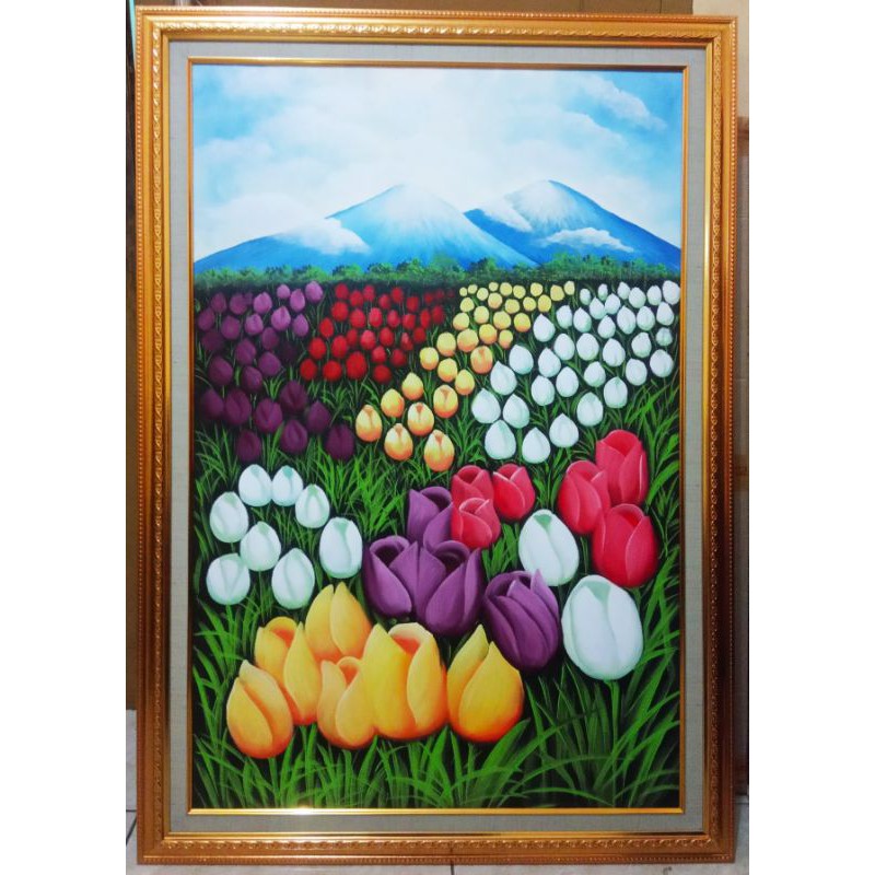 Detail Gambar Lukisan Bunga Tulip Nomer 39