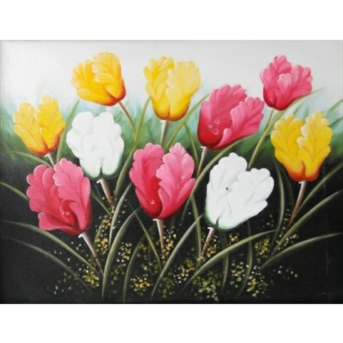 Detail Gambar Lukisan Bunga Tulip Nomer 45