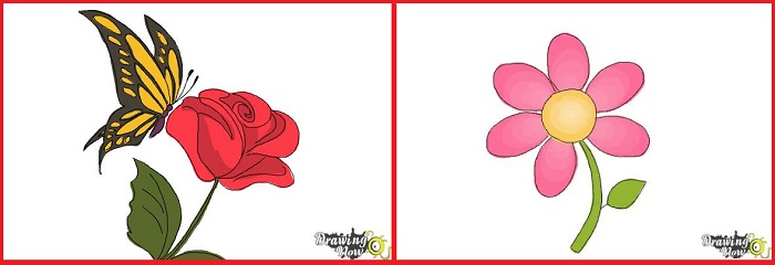 Detail Gambar Lukisan Bunga Yang Mudah Nomer 27