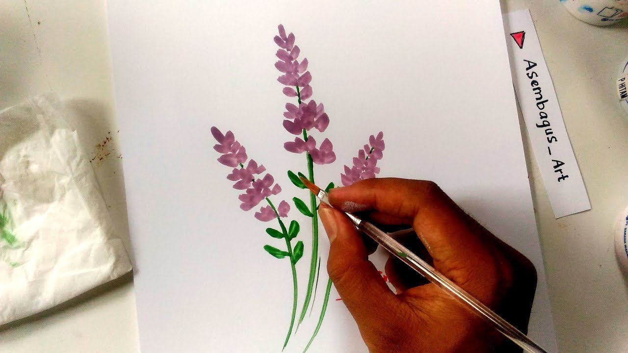 Gambar Lukisan Bunga Yang Mudah Di Gambar - KibrisPDR