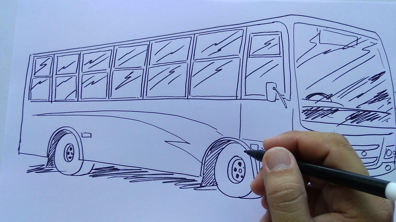 Detail Gambar Lukisan Bus Nomer 2