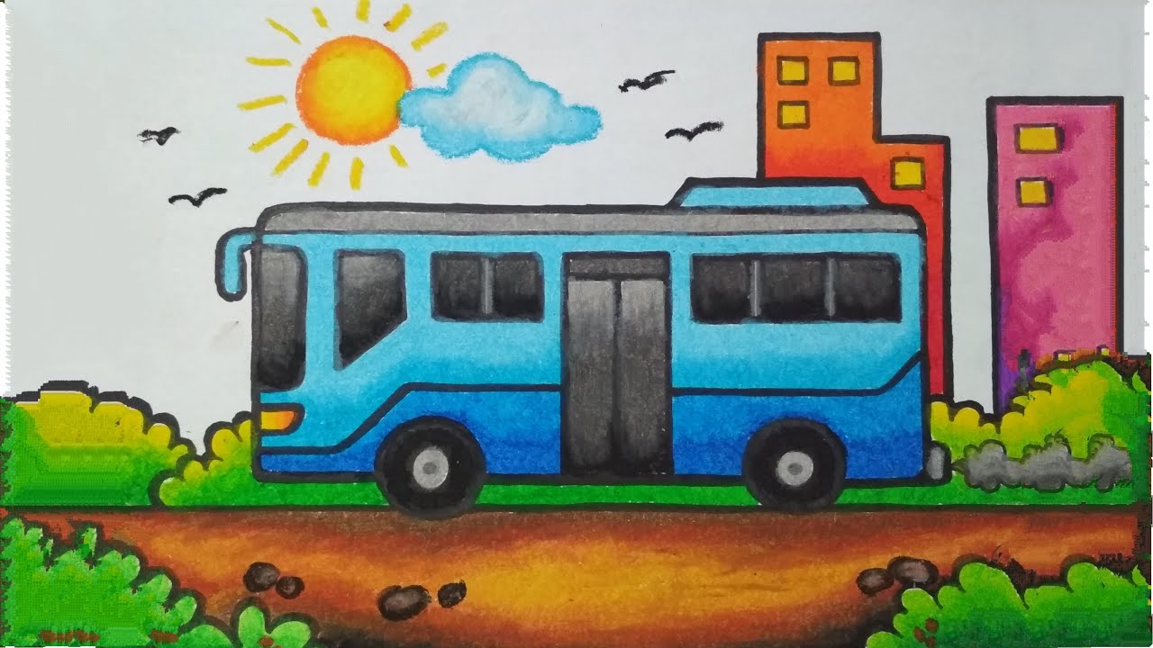 Detail Gambar Lukisan Bus Nomer 12