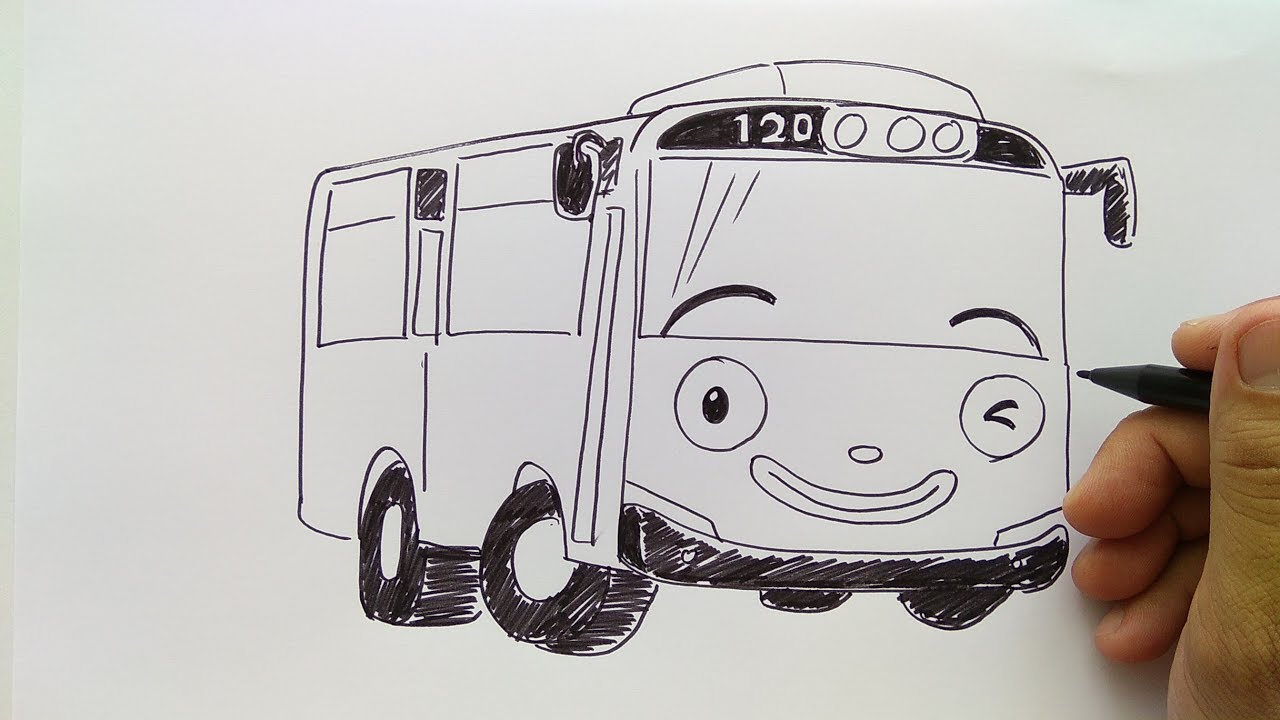 Detail Gambar Lukisan Bus Nomer 15