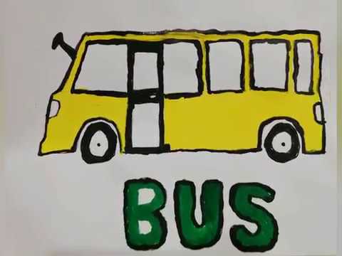 Detail Gambar Lukisan Bus Nomer 17