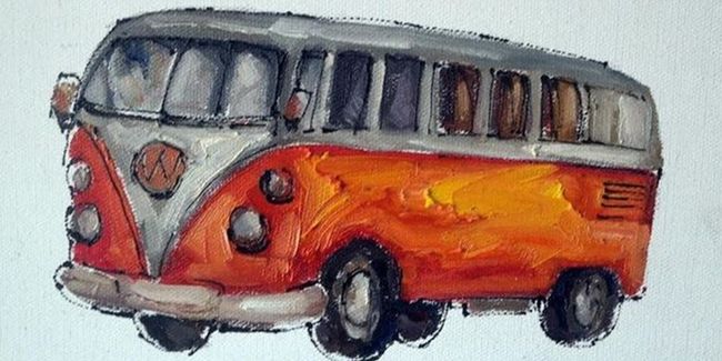 Detail Gambar Lukisan Bus Nomer 25