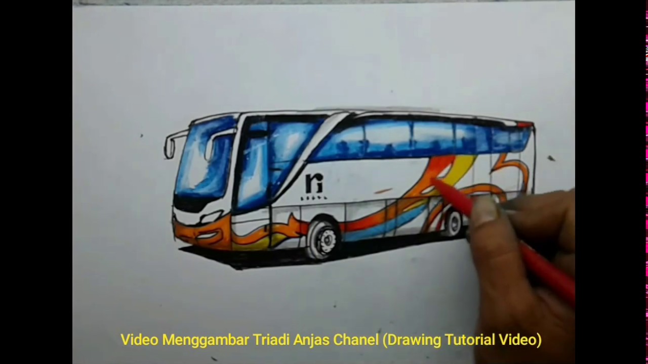 Detail Gambar Lukisan Bus Nomer 35