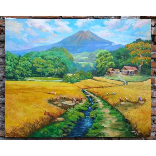 Detail Gambar Lukisan Cat Minyak Nomer 13