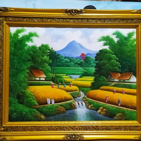Detail Gambar Lukisan Cat Minyak Nomer 28