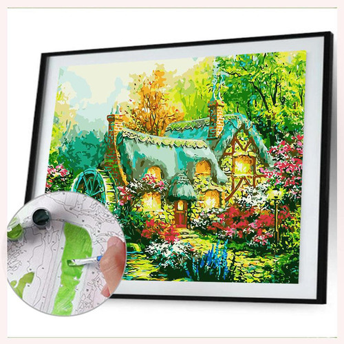 Detail Gambar Lukisan Cat Minyak Nomer 32