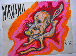Detail Gambar Lukisan Curt Cobain Nomer 12