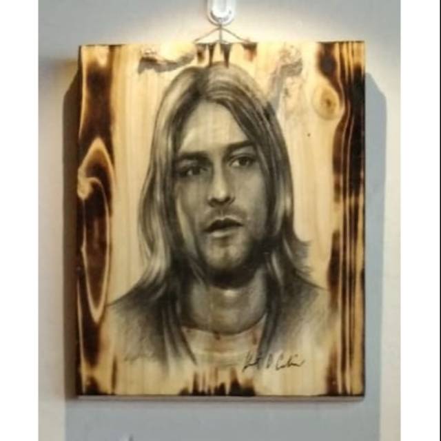 Detail Gambar Lukisan Curt Cobain Nomer 16