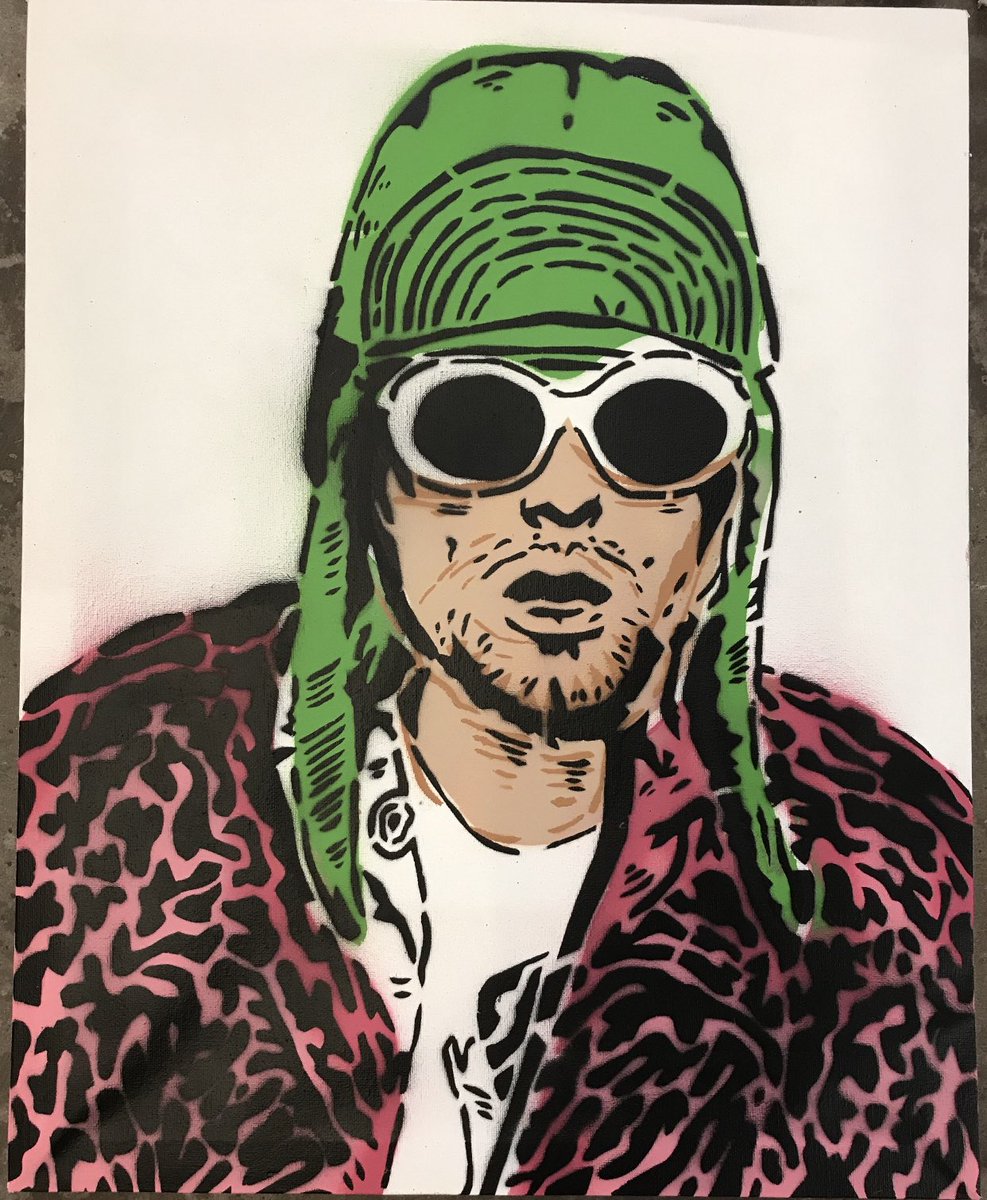 Detail Gambar Lukisan Curt Cobain Nomer 35