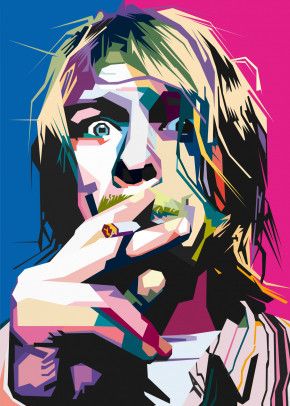 Detail Gambar Lukisan Curt Cobain Nomer 55