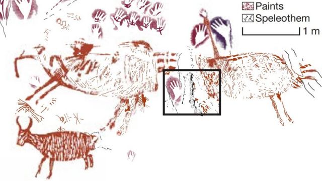 Detail Gambar Lukisan Di Dinding Gua Nomer 53