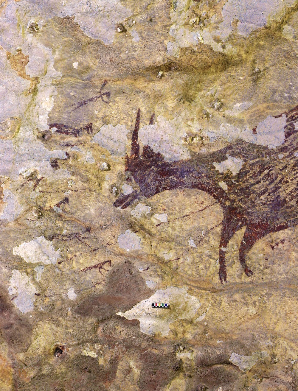 Detail Gambar Lukisan Dinding Gua Nomer 33