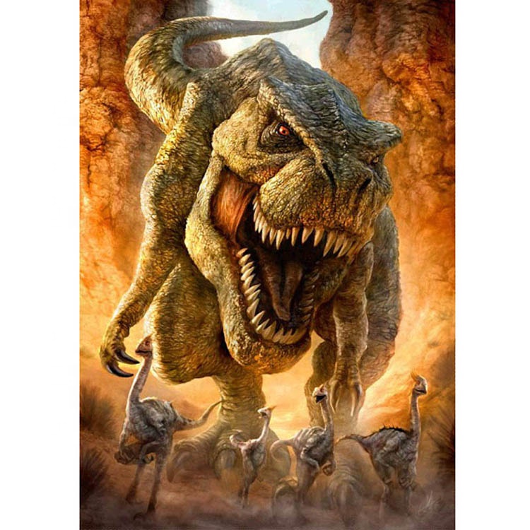 Detail Gambar Lukisan Dinosaur T Rex Nomer 39
