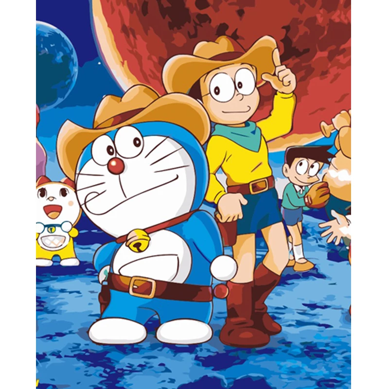 Detail Gambar Lukisan Doraemon Nomer 20