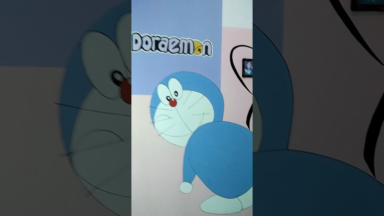 Detail Gambar Lukisan Doraemon Di Dinding Kamar Nomer 29