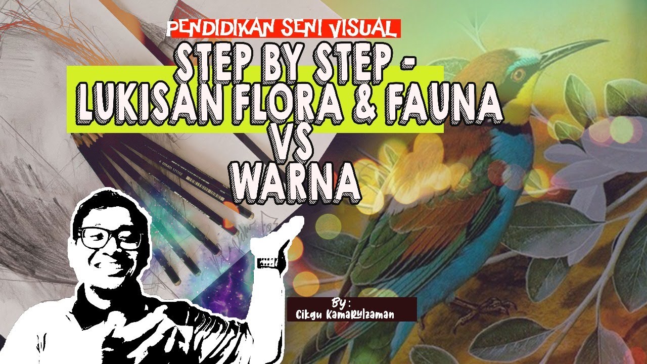 Detail Gambar Lukisan Flora Dan Fauna Nomer 51