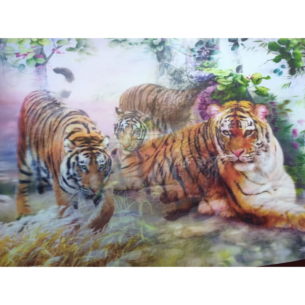 Detail Gambar Lukisan Harimau 3 Dimensi Nomer 51