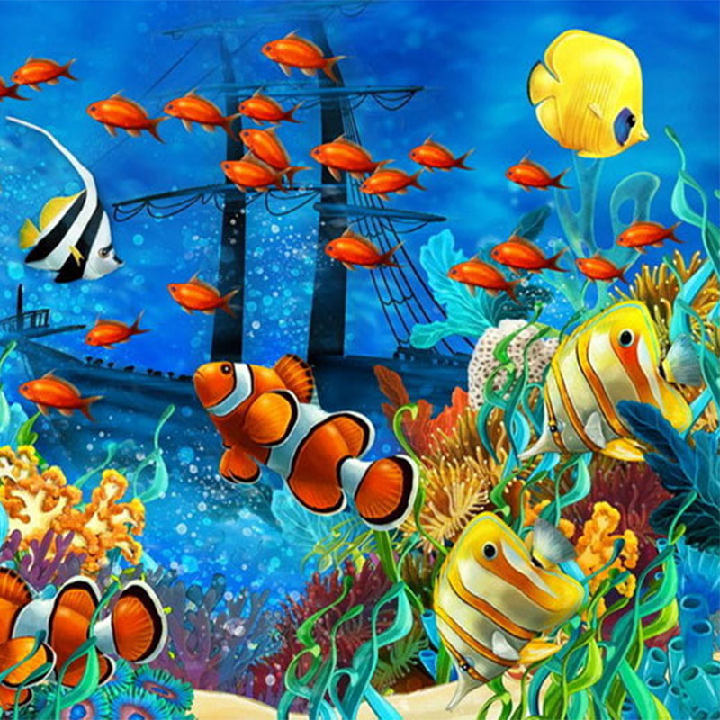 Detail Gambar Lukisan Hewan Laut Nomer 24