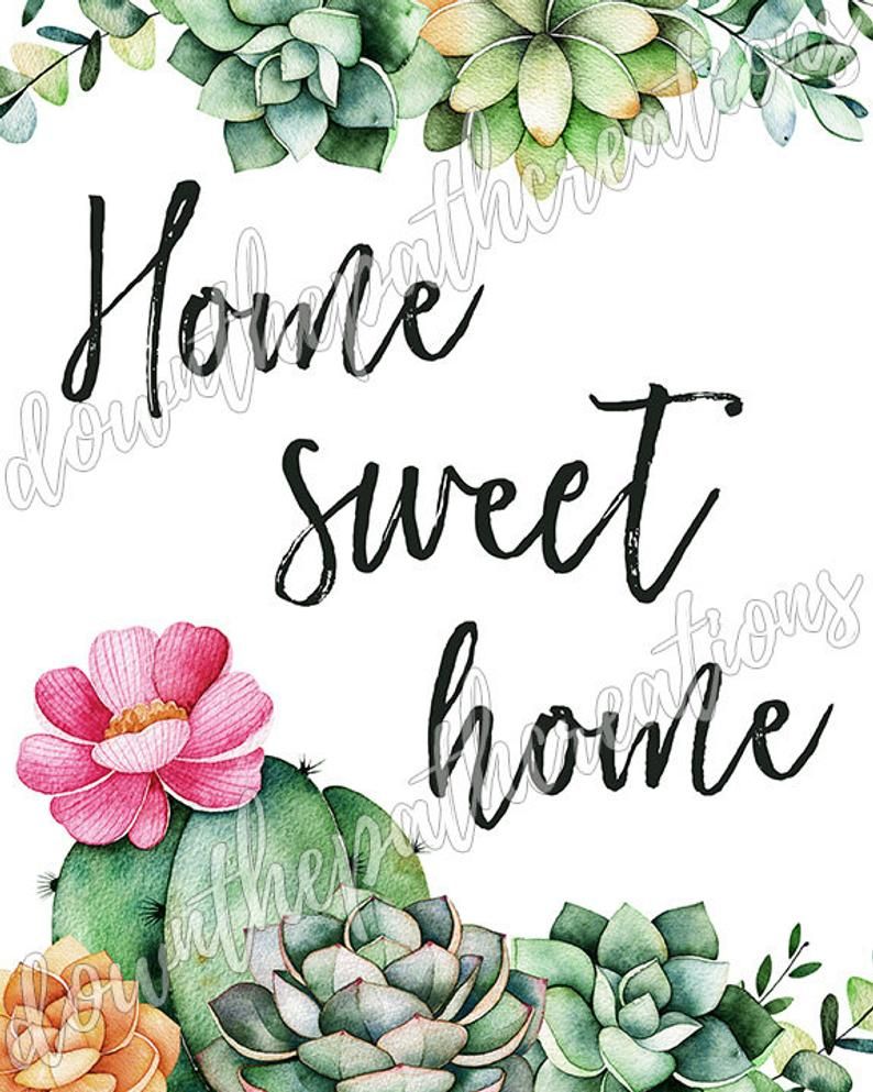 Detail Gambar Lukisan Home Sweet Home Nomer 3