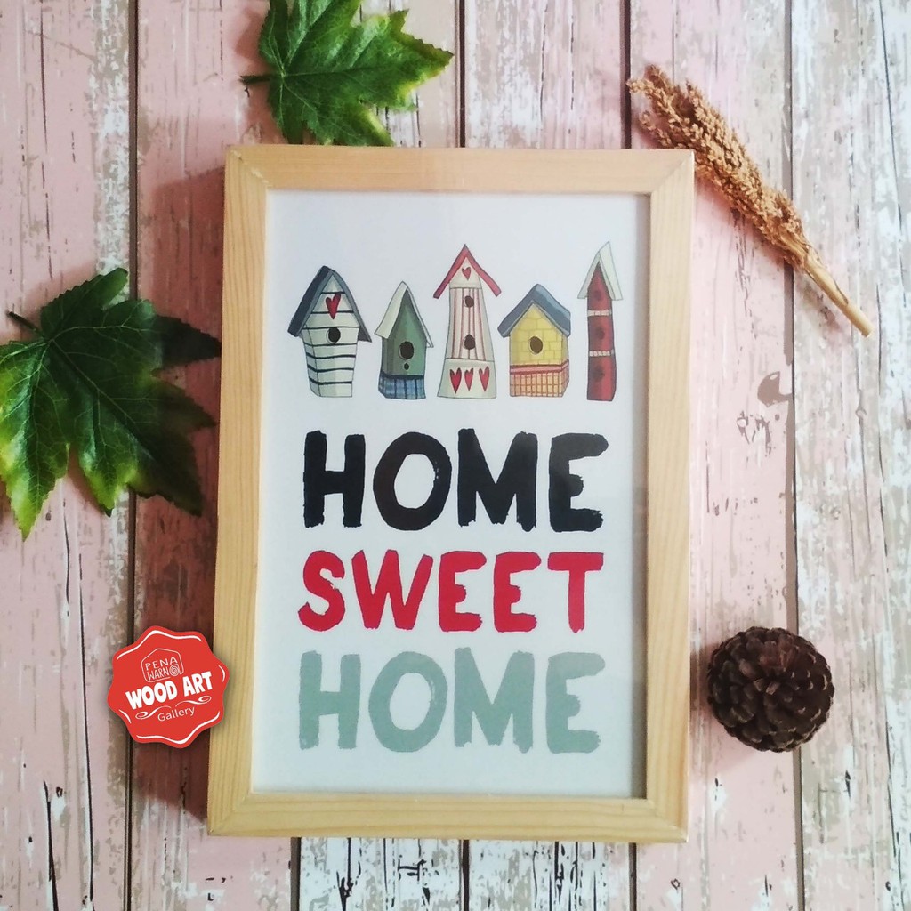 Detail Gambar Lukisan Home Sweet Home Nomer 6