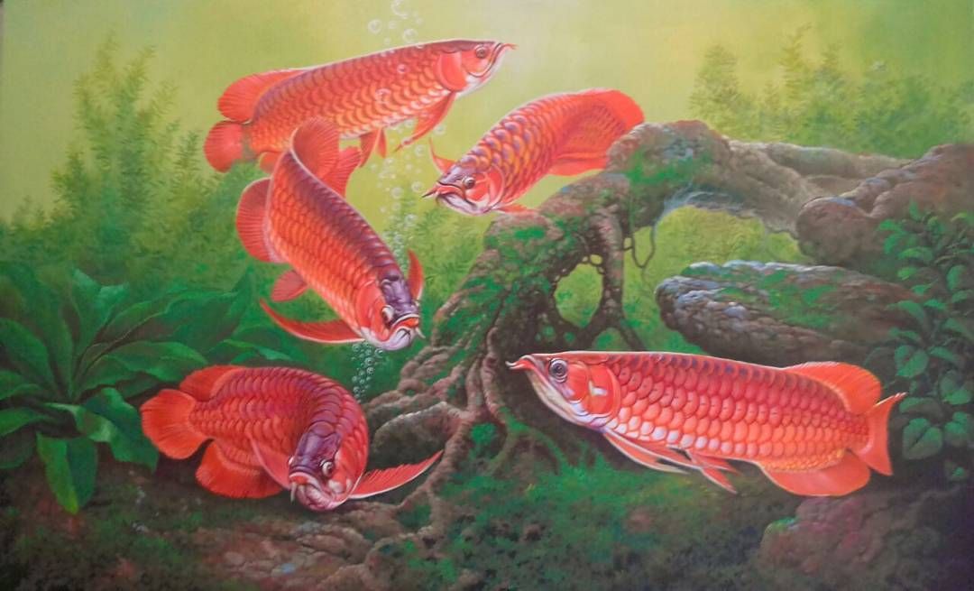 Detail Gambar Lukisan Ikan Cupang Nomer 56