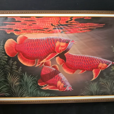 Detail Gambar Lukisan Ikan Gurame Nomer 51