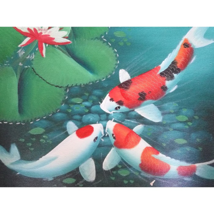 Detail Gambar Lukisan Ikan Koi Yg Mudah Ditiru Nomer 18