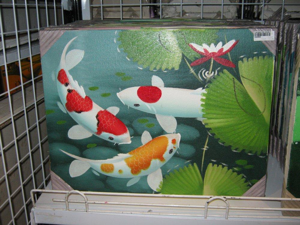 Detail Gambar Lukisan Ikan Koi Yg Mudah Ditiru Nomer 7