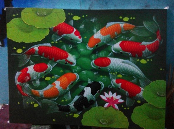 Detail Gambar Lukisan Ikan Lele Nomer 53