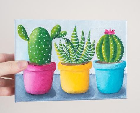 Detail Gambar Lukisan Kaktus Nomer 52